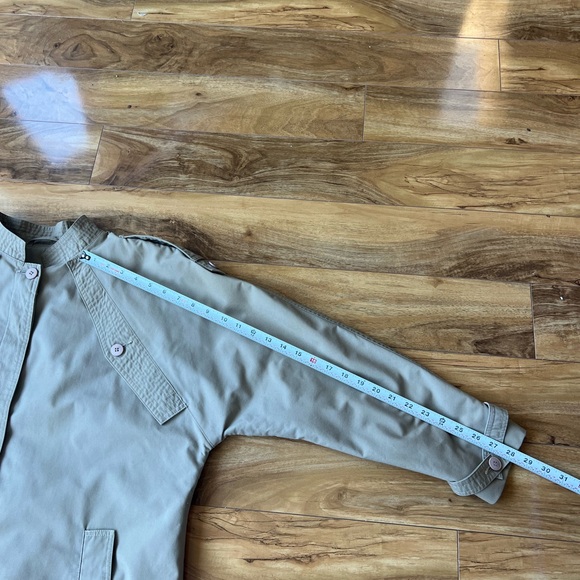 Via Veneto Italian -design Trench,cotton-blend Barn Coat Academic Office - Picture 9 of 9